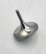 Spinning Top Metal Gyro Silver