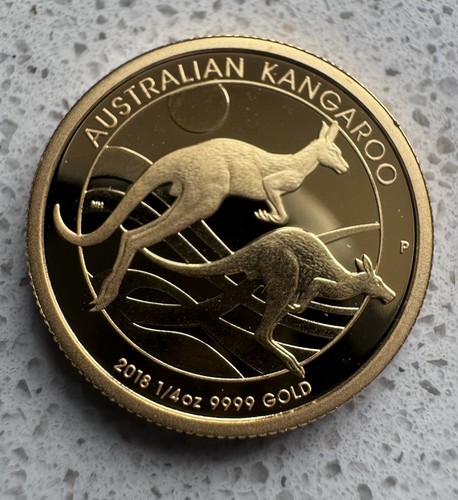 2018 4oz gold proof kangaroo - proof,