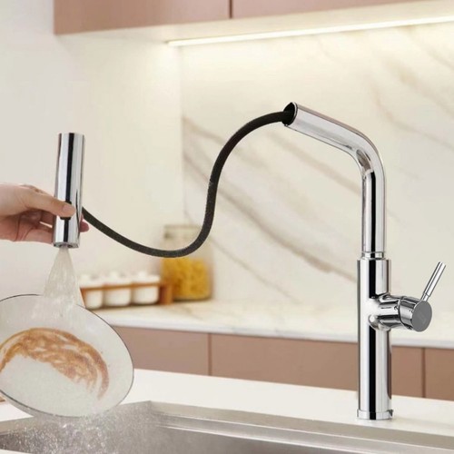 Kitchen taps pull - kitchen, spray