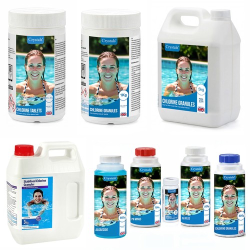 Crystals chemicals swimming - crystals,