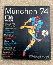 Panini World Cup Album book - Munchen 74 - Incomplete by 10 stickers 