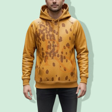 Men Gold Cheetah Print