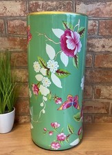 Mint Green & Pink Flowers