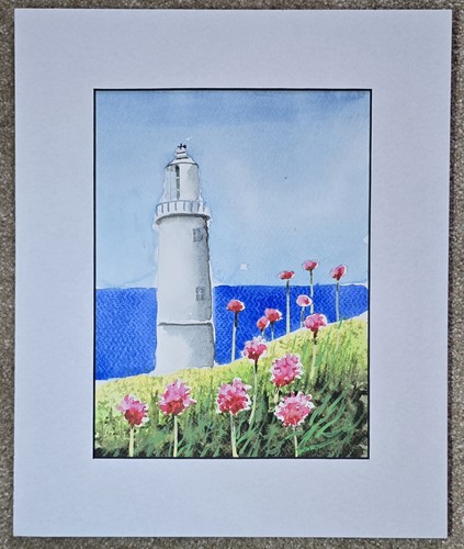 Original signed watercolour - signed,