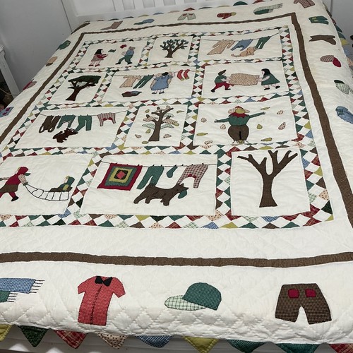 Vintage american pacific - pacific, quilt