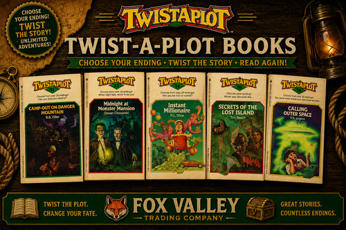 Twist plot books - books, style