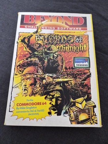 C64 vintage lords midnight - c64,