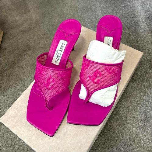 Jimmy choo zenoba magenta mesh - jimmy,