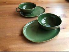 Vintage IKEA Large Latte Cup & Saucer, Set of 2