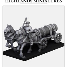 Gallia Bombard Chariot - Highlands Miniatures - The Medieval Kingdom 28mm