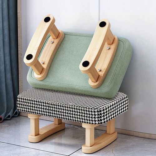 Small ottoman wooden sofa - ottoman,