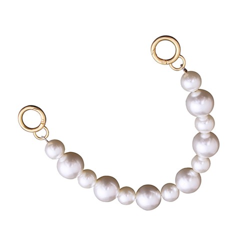 Artificial pearl handbag - artificial,