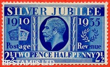 456a d silver jubilee - sg.,