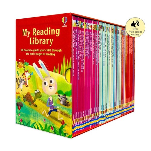 Reading library book - reading,
