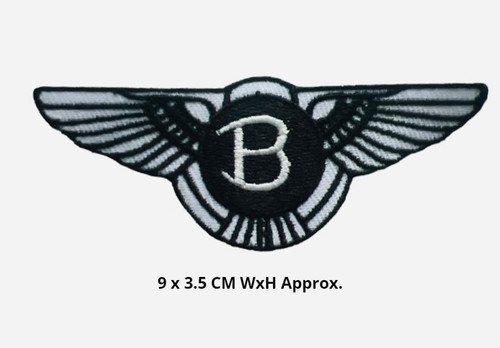 Bentley car brand logo - bentley, patch