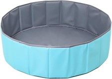 Lotvic Foldable Baby Ball Pit, (100cm, Blue) Used- very good, no original packag