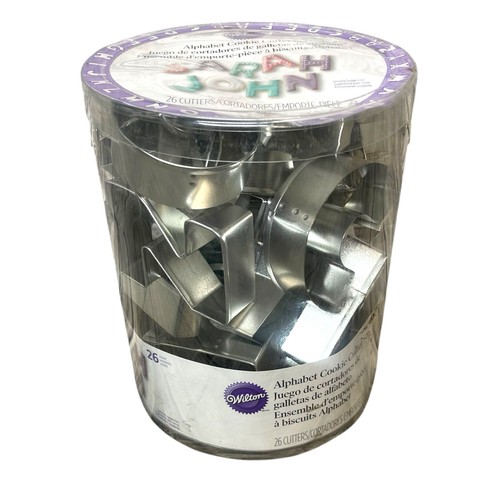 New wilton 26pcs metal - new,