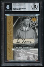 Charles Lindbergh HANDWRITING