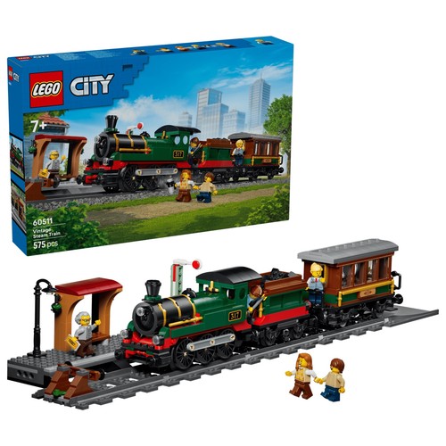 Lego city vintage steam - lego,