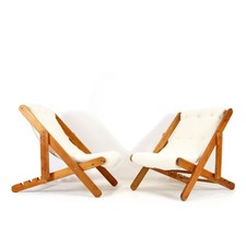 1 of 2 Retro Vintage Pine Gillis Lundgren Ikea Lounge Chair Armchair  70s Danish