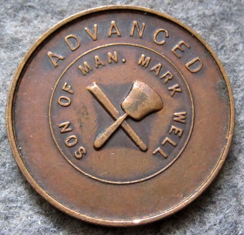 Freemasons token masonic - token,