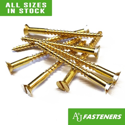 Solid brass slotted - brass,
