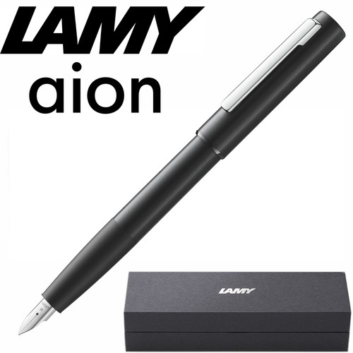 Lamy aion fountain pen black - lamy,