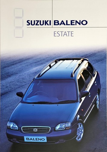 Suzuki baleno estate - suzuki, brochure