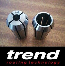 Trend 1/2" & 1/4" Router Collet For, T9, T10, T11
