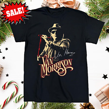 Van Morrison Music Star Heavy Cotton All Size Black Unisex Shirt DI220