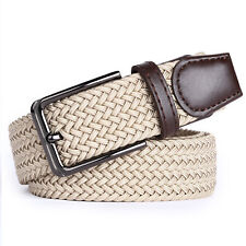 Braided Men's Belt Elasticated