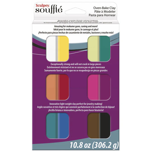 Sculpey souffle multi - souffle, pk