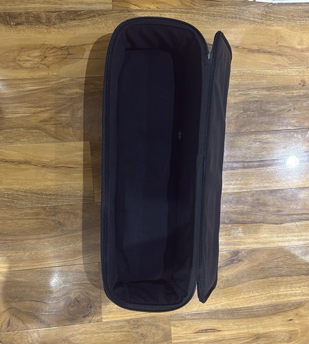 Black padded carrying - carrying, case