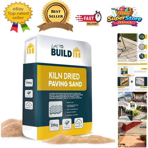 Versatile 20kg silica sand - 20kg,