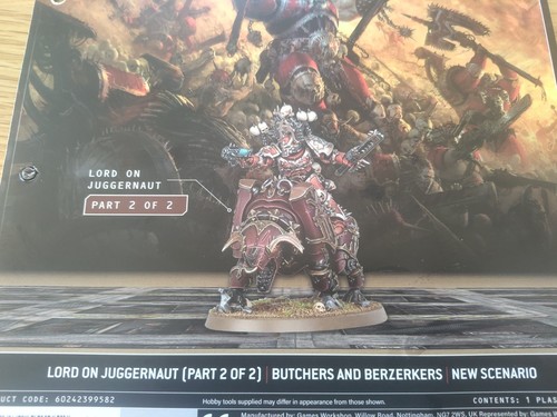 Khornate lord juggernaut - lord,