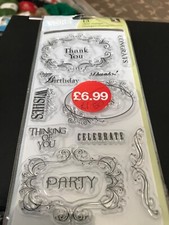 Inkadinkado Stamp "Birthday Wishes"