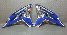 ♻️ Yamaha YZF 250 YZ250F 2012 Radiator Shrouds Panels Covers Blue & White Pair ♻