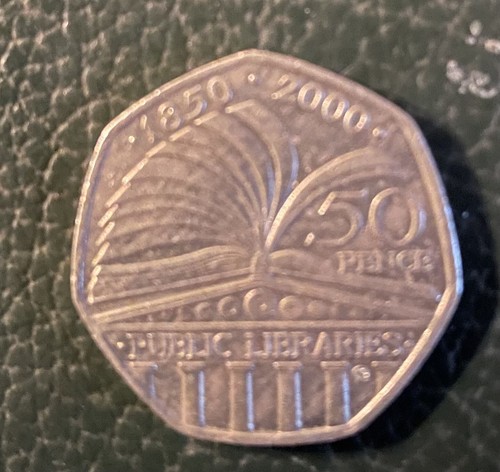 Public libraries 50p - public,