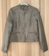 (706) Miss Captain Leather Look Jacket - Size 10