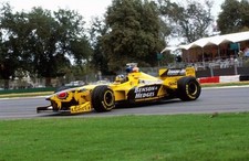 Damon Hill Jordan Mugen Honda