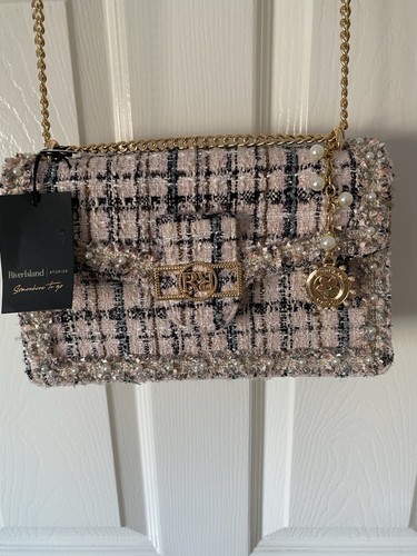 River island handbag bnwt - island, pale