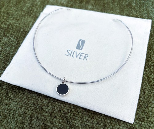 Designer silver choker - designer,