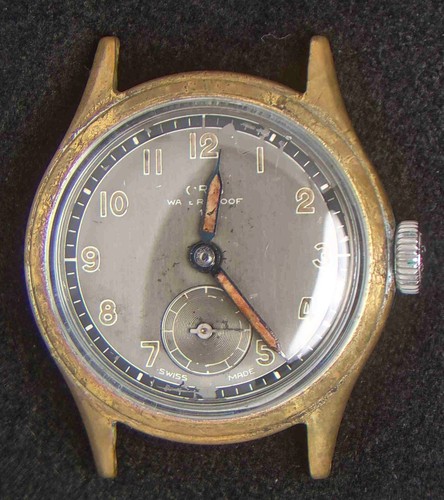 Oris military grey dial men - grey,
