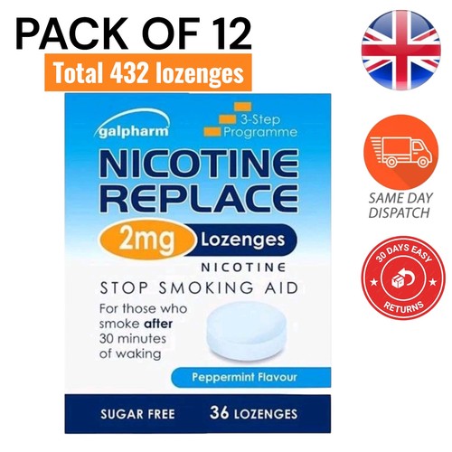 12x galpharm nicotine lozenges - galpharm,