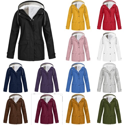 Womens fleece hooded - fleece, parka