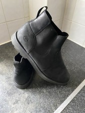 Mens Timberland Ankle Chelsea Boots Black Size 12.5