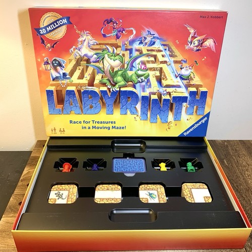 Labyrinth board game complete - board,