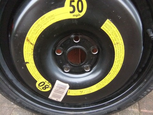 Space saver spare wheel for - space,