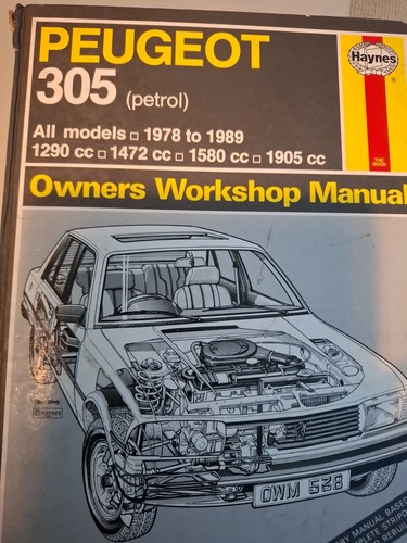 Haynes peugeot 305 petrol - haynes,
