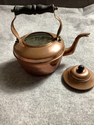 Vintage solid copper tea - vintage,